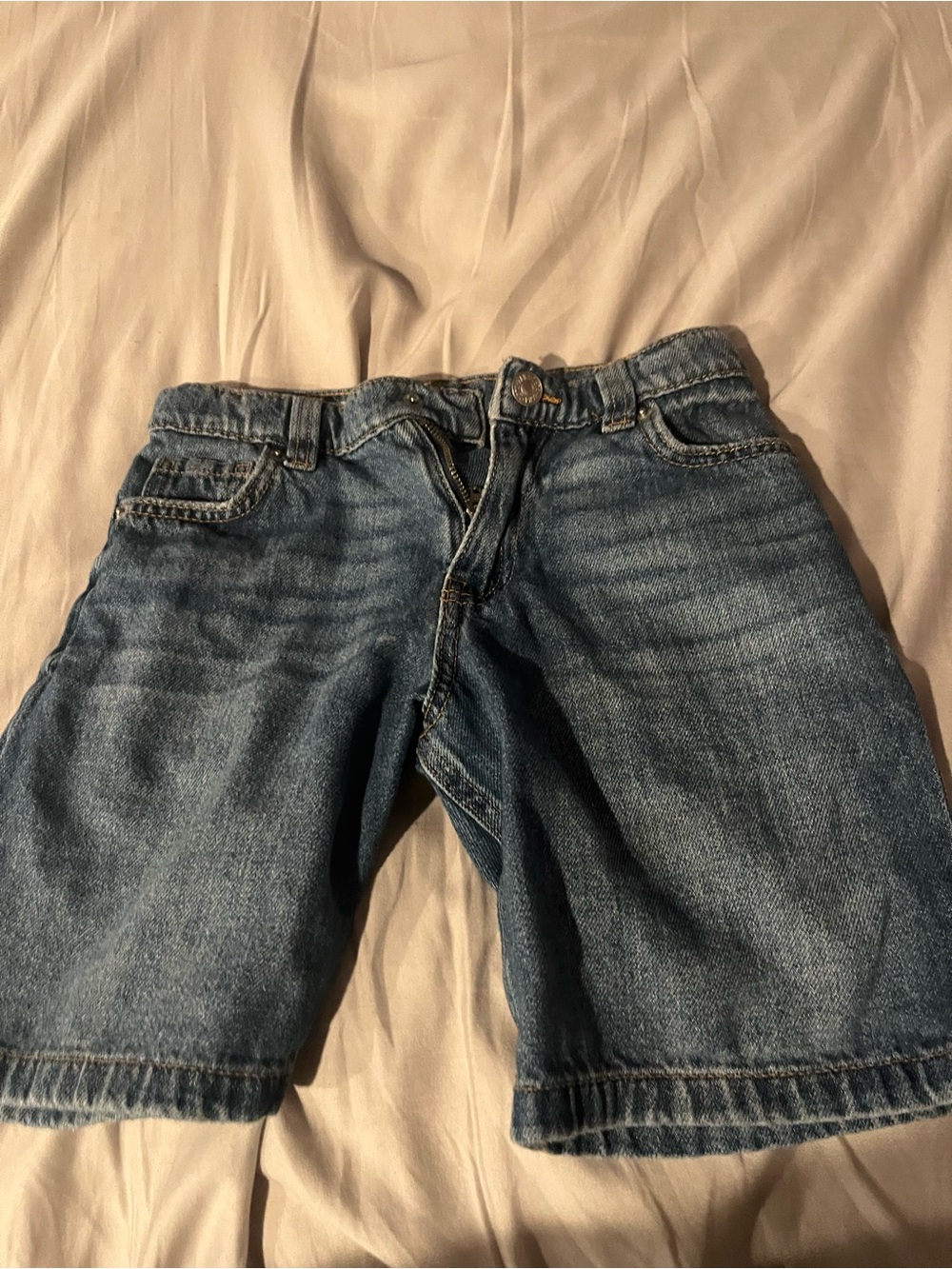 Zara Blue Denim Kids Shorts